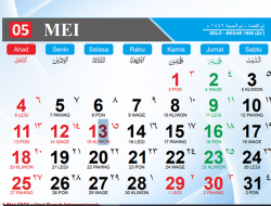 12 Mei 2025 Libur Apa? Catat Daftar Tanggal Merah dan Cuti Bersama Bulan Ini