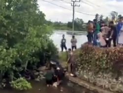 Tak Bisa Kendalikan Motornya, Seorang Remaja di Kolaka Tercebur di Sungai