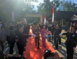 Polda Sultra Sambut Kapolda Baru dengan Tradisi Welcome and Farewell Parade
