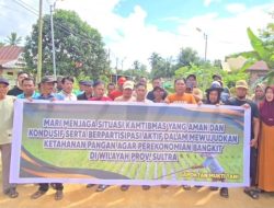 Gapoktan Mukti Tani ajak Seluruh Masyarakat Kolaka Timur jaga Kamtibmas