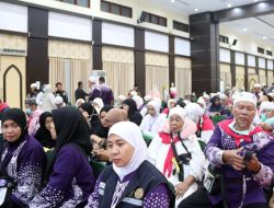 Jemaah Haji Sultra Kloter 33-UPG Tiba di Makassar