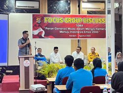 FGD terkait Peran Generasi Muda dalam Mengisi Kemerdekaan Dihadiri Puluhan Mahasiswa di Kendari