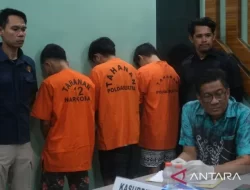 Polda Sultra Sita 6,8 Kg Sabu dari Sindikat Narkoba Sultra, Tiga Tersangka Diamankan