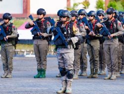 100 Personil Brimob Polda Sultra Diperbantukan ke Papua