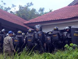 10 Orang Jadi Tersangka saat Aksi Penolakan Konstatering Lahan Eks PGSD Kendari