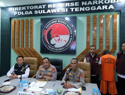 Kurir Sabu 6,5 Kg di Kendari Dijanjikan Upah Rp 65 Juta Sekali Kirim Narkoba
