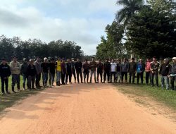 Karyawan PT Marketindo Selaras di Konsel Ajak Warga Jaga Kamtibmas selama Ramadhan