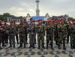 KOKAM dan Banser Sultra Dukung Polri jaga Kamtibmas tetap Kondusif
