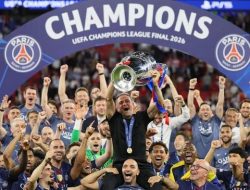 Pertahankan Gelar Liga Champions, PSG Ikuti Jejak Real Madrid