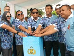 Siska dan Hugua Menyatu dengan Ribuan Warga di Bhayangkara Sultra Run 2026