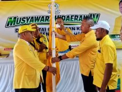 Satria Baikole Terpilih Sebagai Ketua DPD II Golkar Konawe Utara