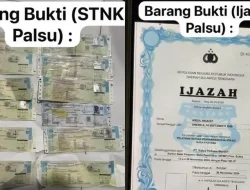 Polisi Bekuk 3 Pembuat STNK dan Ijazah Palsu di Kendari
